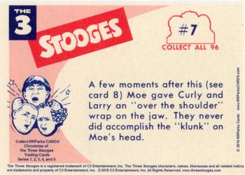 2016 RRParks The Three Stooges (1959) Reissue #7 Uh! Uh! I've got eyes in the back of my head. Back
