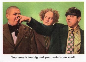 2016 RRParks The Three Stooges (1959) Reissue #29 Your nose is too big and your brain is too small. Front