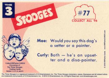 2016 RRParks The Three Stooges (1959) Reissue #77 Where has that doggone dog gone? Back