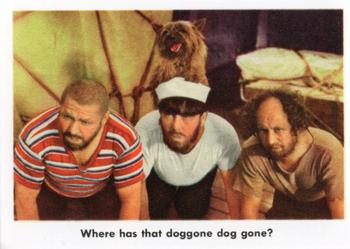 2016 RRParks The Three Stooges (1959) Reissue #77 Where has that doggone dog gone? Front