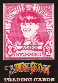 2016 RRParks The Three Stooges (1959) Reissue - Gallery Cards #G2 Moe Howard Front