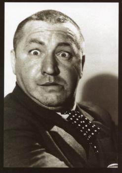 2016 RRParks The Three Stooges (1959) Reissue - Gallery Cards #G6 Curly Howard Front