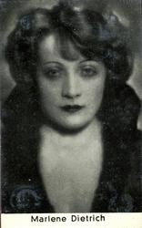 1932 Confreia #18 Marlene Dietrich Front