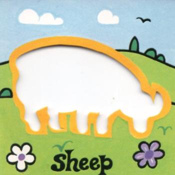 1977 Lyons Maid Farmyard Stencils #NNO Sheep Front