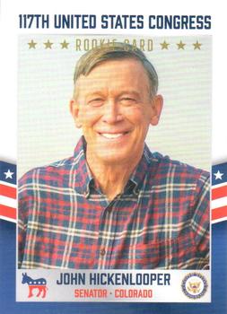 2021 Fascinating Cards 117th United States Congress #12 John Hickenlooper Front