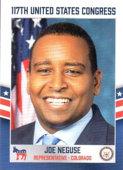 2021 Fascinating Cards 117th United States Congress #176 Joe Neguse Front