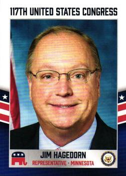2021 Fascinating Cards 117th United States Congress #313 Jim Hagedorn Front