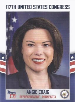 2021 Fascinating Cards 117th United States Congress #314 Angie Craig Front