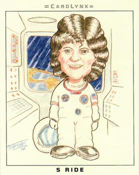 2004 Cardlynx Space Firsts #5 Sally Ride Front