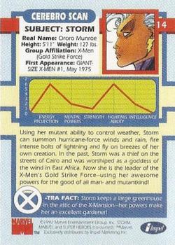 1992 Impel The Uncanny X-Men - Promos #14 Storm Back