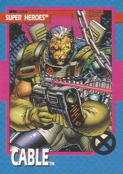 1992 Impel The Uncanny X-Men - Promos #19 Cable Front