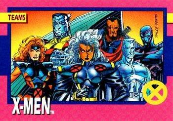 1992 Impel The Uncanny X-Men - Promos #71 X-Men (Gold Strike Force) Front