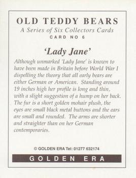 1995 Golden Era Old Teddy Bears #6 Lady Jane Back