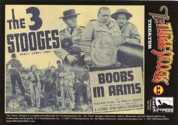 2017 RRParks The Three Stooges Theater #11 Boobs in Arms (Cannonball) Front