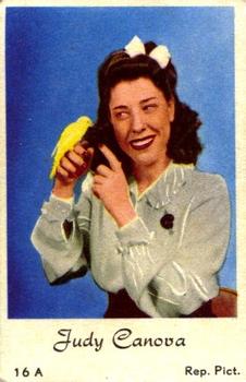 1952 Dutch Gum A Set #16A Judy Canova Front