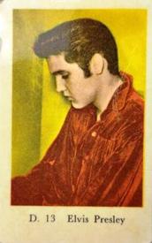 1959 Dutch Gum D (Plain) #D13 Elvis Presley Front