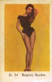 1959 Dutch Gum D (Plain) #D24 Brigitte Bardot Front