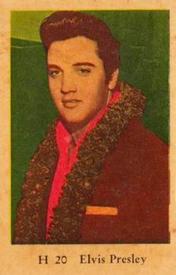 1961 Dutch Gum H Set #H20 Elvis Presley Front