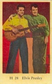 1961 Dutch Gum H Set #H28 Elvis Presley Front