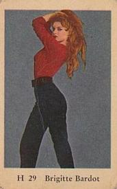 1961 Dutch Gum H Set #H29 Brigitte Bardot Front