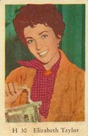 1961 Dutch Gum H Set #H30 Elizabeth Taylor Front