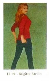 1961 Dutch Gum H Set #H39 Brigitte Bardot Front