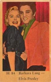 1961 Dutch Gum H Set #H84 Barbara Lang / Elvis Presley Front