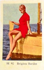 1961 Dutch Gum H Set #H90 Brigitte Bardot Front