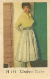 1961 Dutch Gum H Set #H194 Elizabeth Taylor Front