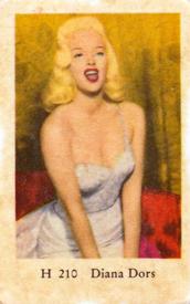 1961 Dutch Gum H Set #H210 Diana Dors Front