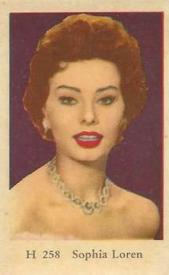 1961 Dutch Gum H Set #H258 Sophia Loren Front