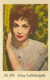 1961 Dutch Gum H Set #H259 Gina Lollobrigida Front