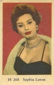 1961 Dutch Gum H Set #H268 Sophia Loren Front