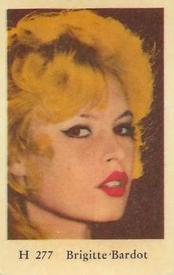 1961 Dutch Gum H Set #H277 Brigitte Bardot Front