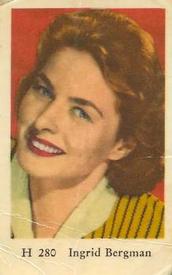 1961 Dutch Gum H Set #H280 Ingrid Bergman Front