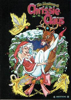 1993 Heroic Publishing Comics Promos #C 01 Chrissie Claus Front