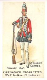 1999 Imperial Tobacco Ltd. 1899 Faulkner Grenadier Guards (Reprint) #NNO Private 1745 Front