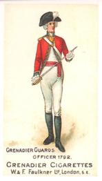 1999 Imperial Tobacco Ltd. 1899 Faulkner Grenadier Guards (Reprint) #NNO Officer 1792 Front