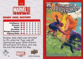 2019-20 Upper Deck Marvel Annual - Pack Wars #48 Mary Jane Watson Back