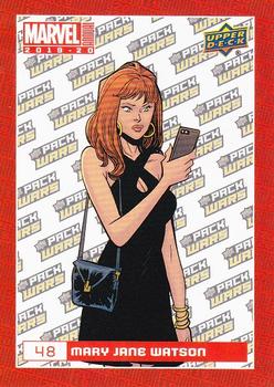 2019-20 Upper Deck Marvel Annual - Pack Wars #48 Mary Jane Watson Front