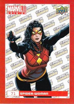 2019-20 Upper Deck Marvel Annual - Pack Wars #71 Spider-Woman Front