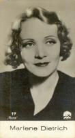 1931 Salem / Bulgaria Film Fotos Series 1 #17 Marlene Dietrich Front