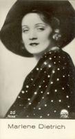 1931 Salem / Bulgaria Film Fotos Series 1 #20 Marlene Dietrich Front