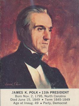 1964 General Mills President Portraits #NNO James K. Polk Front