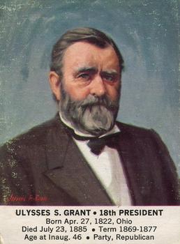 1964 General Mills President Portraits #NNO Ulysses S. Grant Front