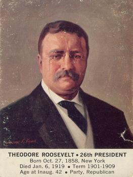 1964 General Mills President Portraits #NNO Theodore Roosevelt Front
