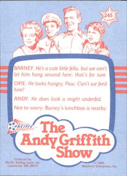 1991 Pacific The Andy Griffith Show Series 3 #245 Friendly Feeding Back