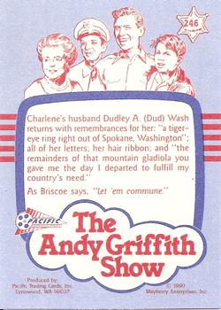 1991 Pacific The Andy Griffith Show Series 3 #246 