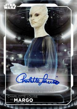 2021 Topps Star Wars: Battle Plans - Autographs #A-CL Charlotte Louise Front