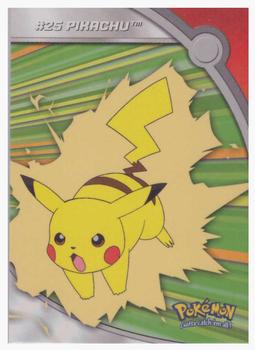 2000 Topps Pokemon TV Animation Edition Series 3 - Foil #HV6 Pikachu Front